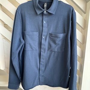 Lululemon Men’s  Sojourn Overshirt, Size Large, True Navy